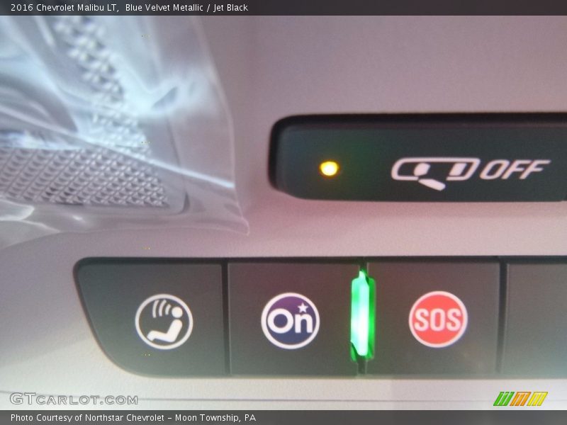 Blue Velvet Metallic / Jet Black 2016 Chevrolet Malibu LT