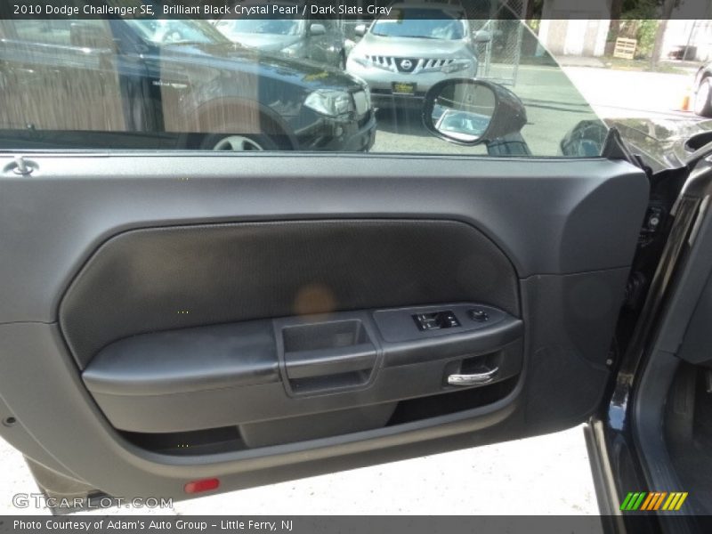 Brilliant Black Crystal Pearl / Dark Slate Gray 2010 Dodge Challenger SE
