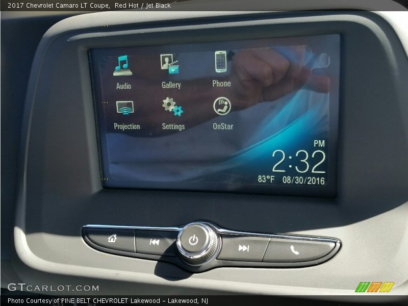 Red Hot / Jet Black 2017 Chevrolet Camaro LT Coupe