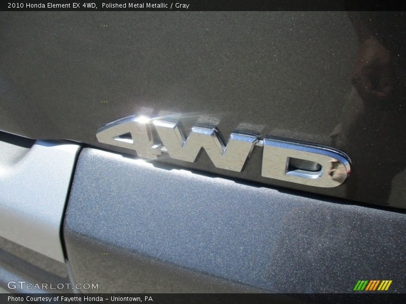 Polished Metal Metallic / Gray 2010 Honda Element EX 4WD