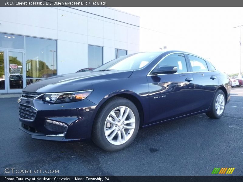 Blue Velvet Metallic / Jet Black 2016 Chevrolet Malibu LT
