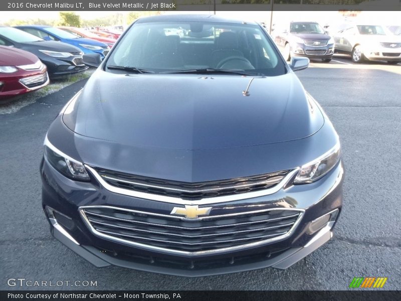 Blue Velvet Metallic / Jet Black 2016 Chevrolet Malibu LT