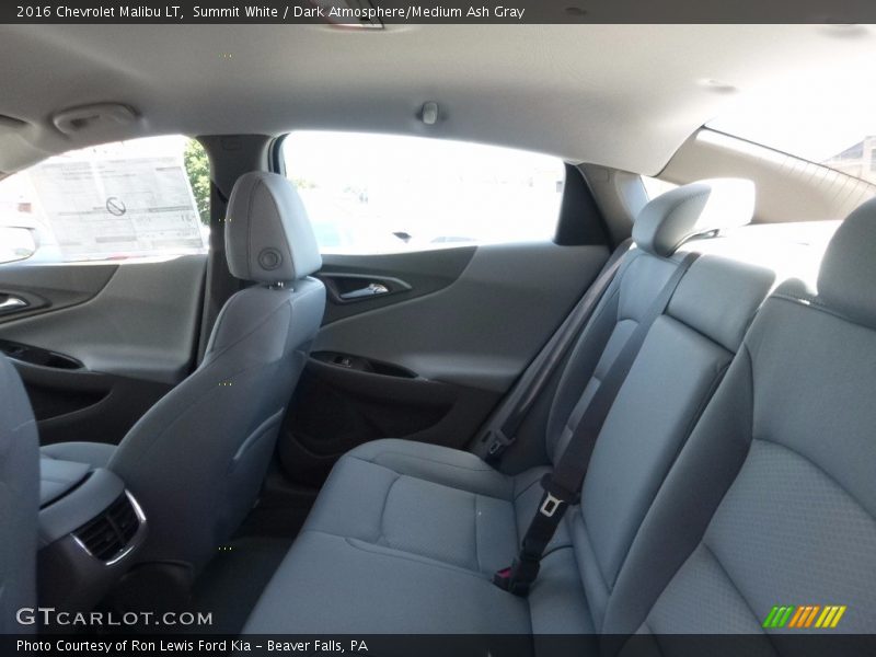 Summit White / Dark Atmosphere/Medium Ash Gray 2016 Chevrolet Malibu LT