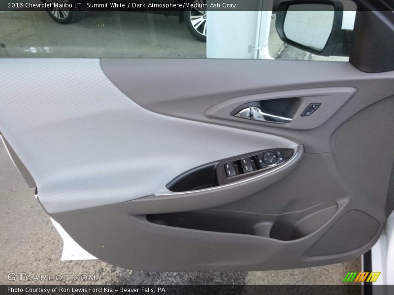 Summit White / Dark Atmosphere/Medium Ash Gray 2016 Chevrolet Malibu LT