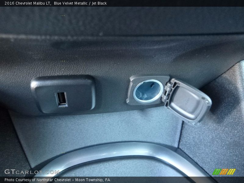 Blue Velvet Metallic / Jet Black 2016 Chevrolet Malibu LT