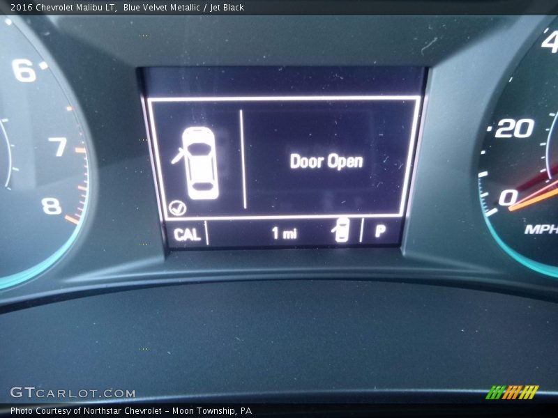 Blue Velvet Metallic / Jet Black 2016 Chevrolet Malibu LT