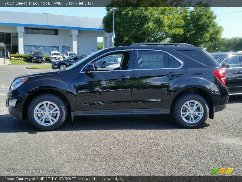Black / Jet Black 2017 Chevrolet Equinox LT AWD