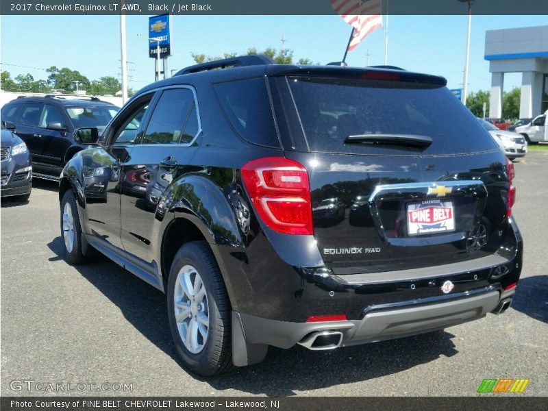 Black / Jet Black 2017 Chevrolet Equinox LT AWD