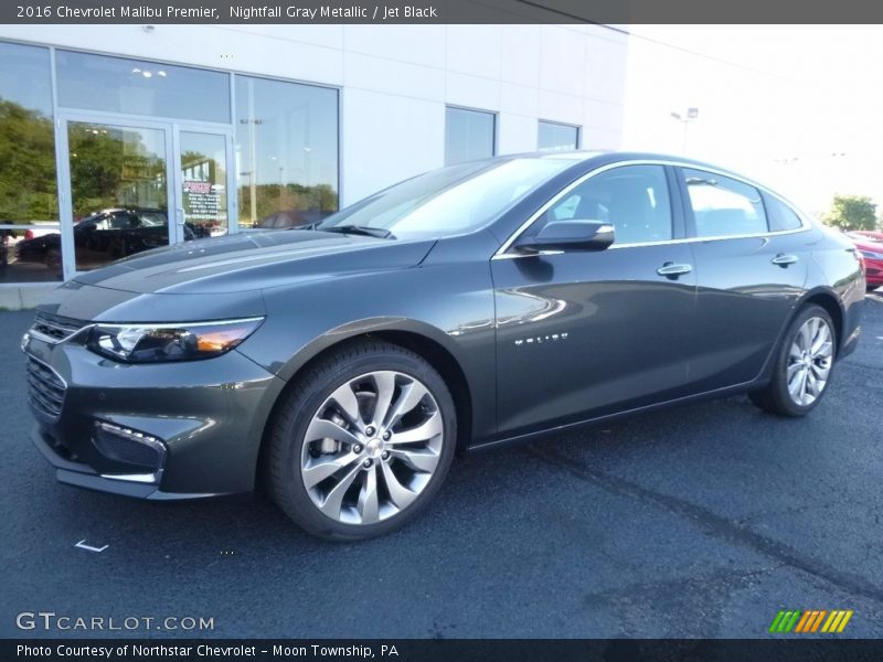 Nightfall Gray Metallic / Jet Black 2016 Chevrolet Malibu Premier