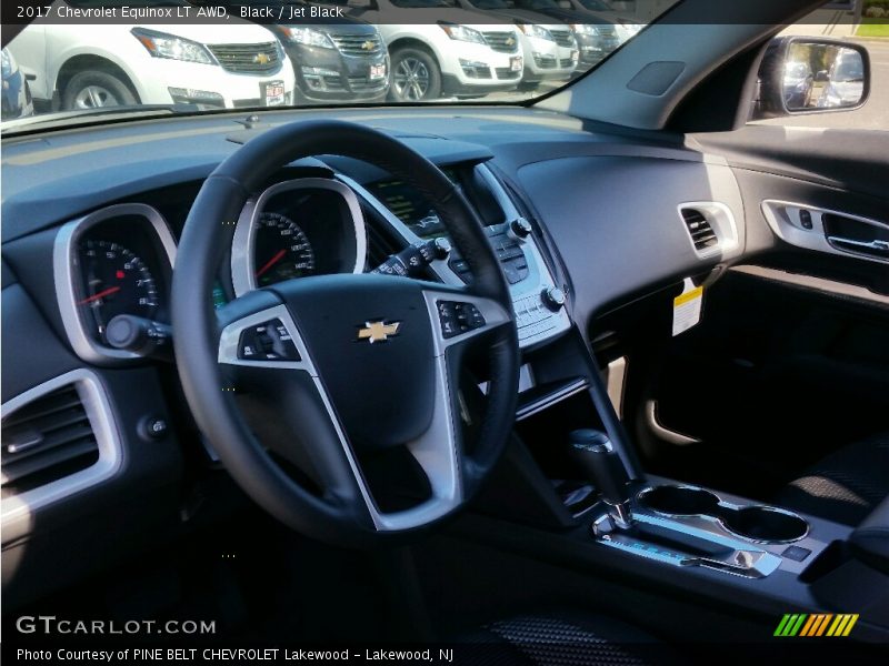 Black / Jet Black 2017 Chevrolet Equinox LT AWD