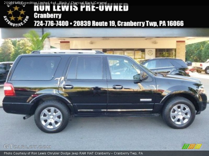 Black / Charcoal Black/Caramel 2008 Ford Expedition Limited 4x4