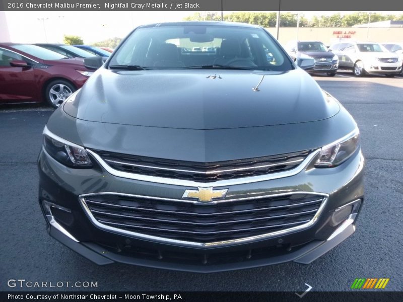 Nightfall Gray Metallic / Jet Black 2016 Chevrolet Malibu Premier
