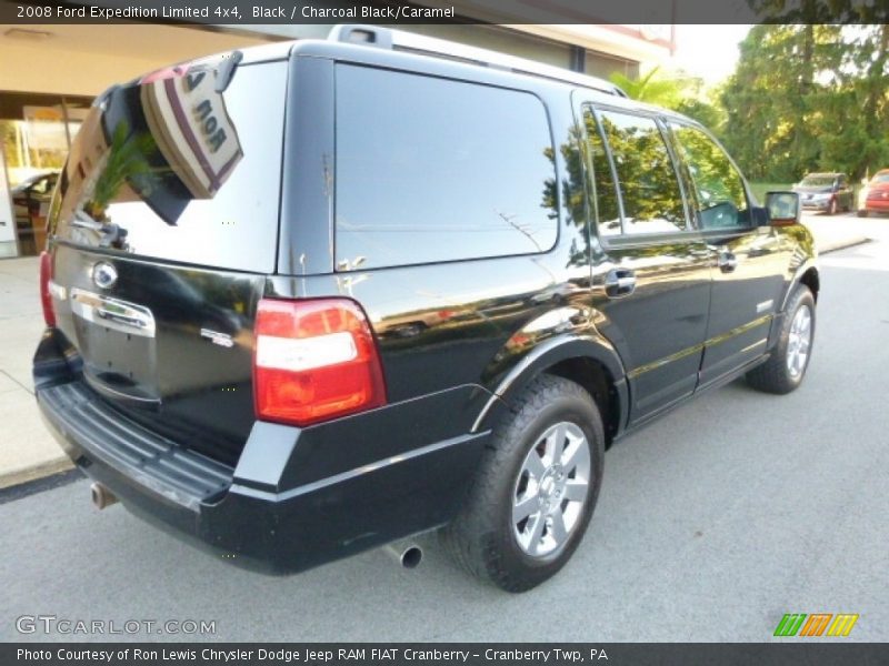 Black / Charcoal Black/Caramel 2008 Ford Expedition Limited 4x4