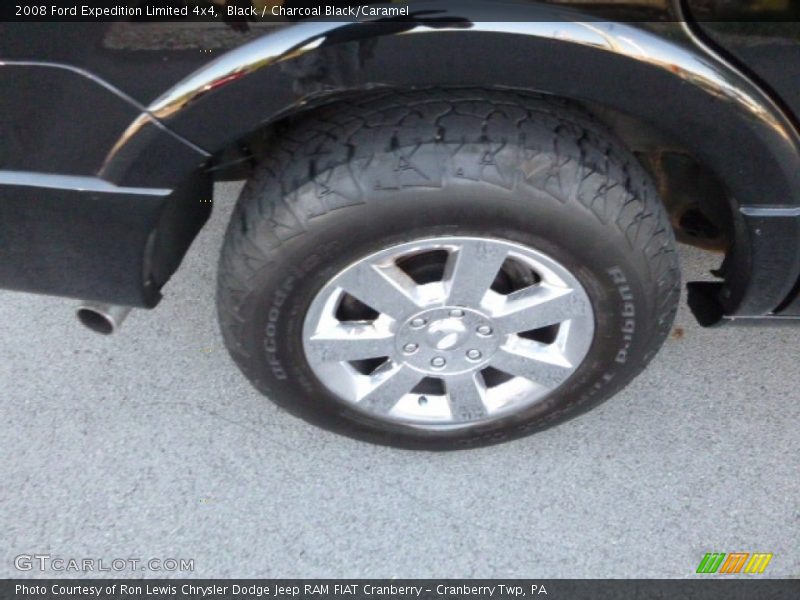 Black / Charcoal Black/Caramel 2008 Ford Expedition Limited 4x4