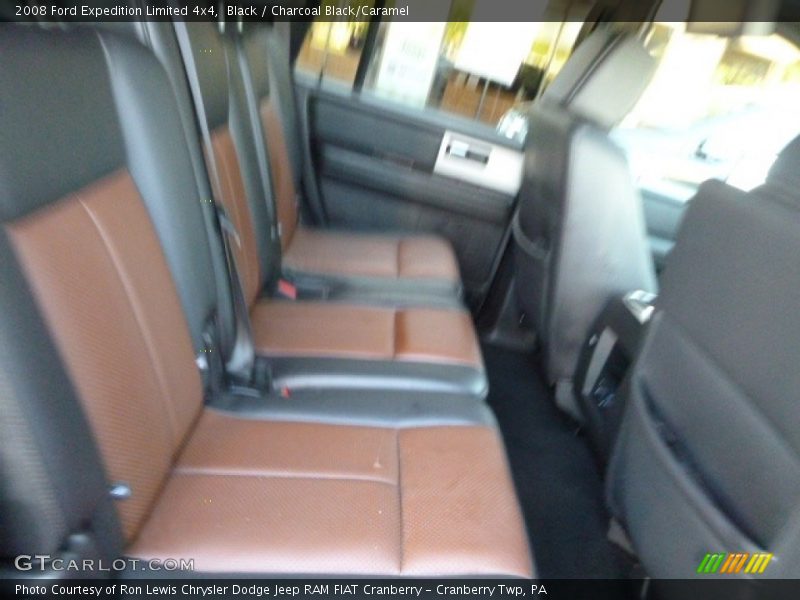 Black / Charcoal Black/Caramel 2008 Ford Expedition Limited 4x4