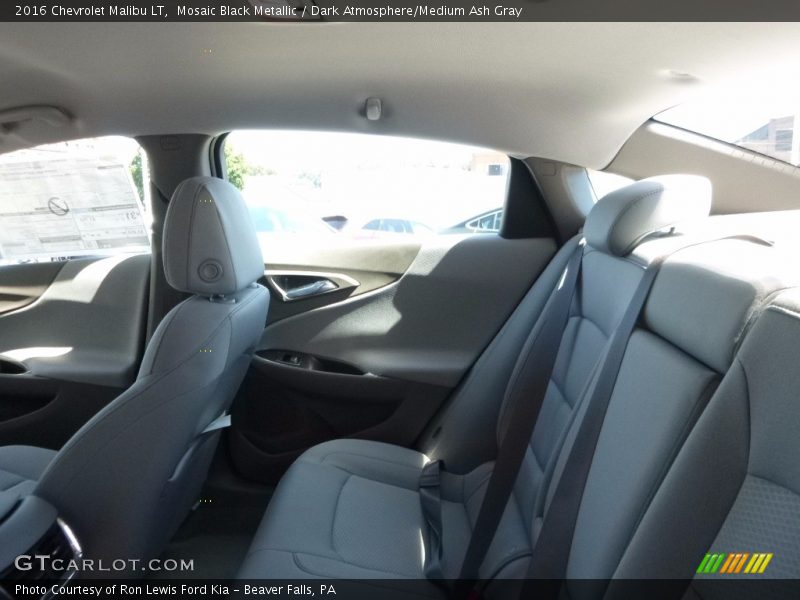 Mosaic Black Metallic / Dark Atmosphere/Medium Ash Gray 2016 Chevrolet Malibu LT