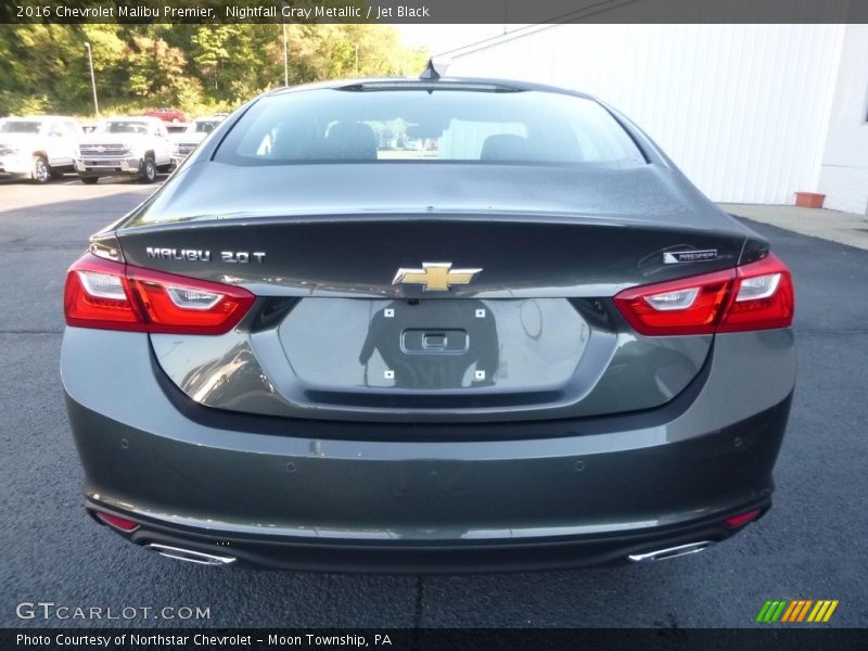 Nightfall Gray Metallic / Jet Black 2016 Chevrolet Malibu Premier