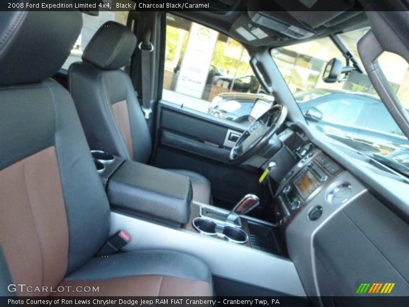 Black / Charcoal Black/Caramel 2008 Ford Expedition Limited 4x4