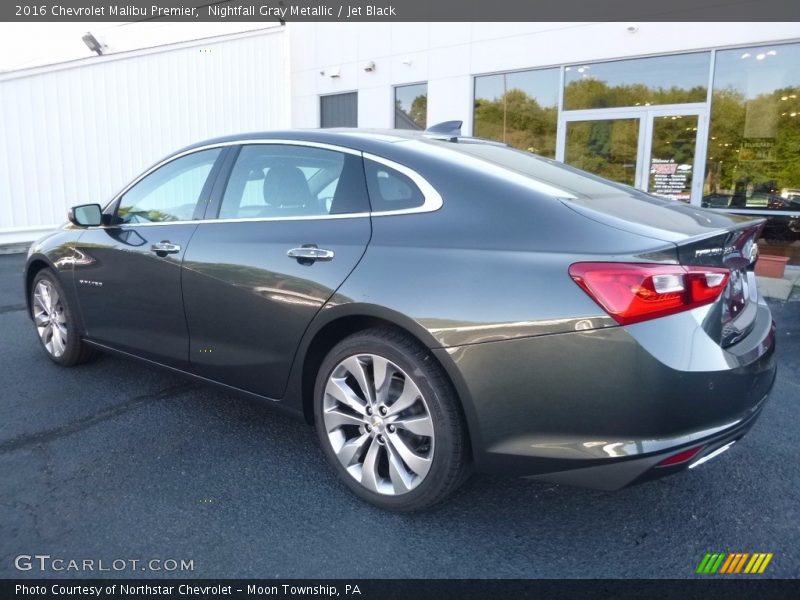 Nightfall Gray Metallic / Jet Black 2016 Chevrolet Malibu Premier