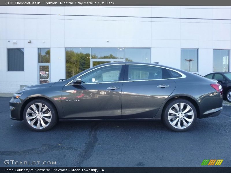 Nightfall Gray Metallic / Jet Black 2016 Chevrolet Malibu Premier