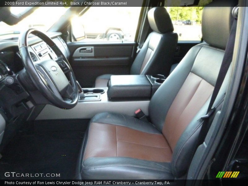 Black / Charcoal Black/Caramel 2008 Ford Expedition Limited 4x4