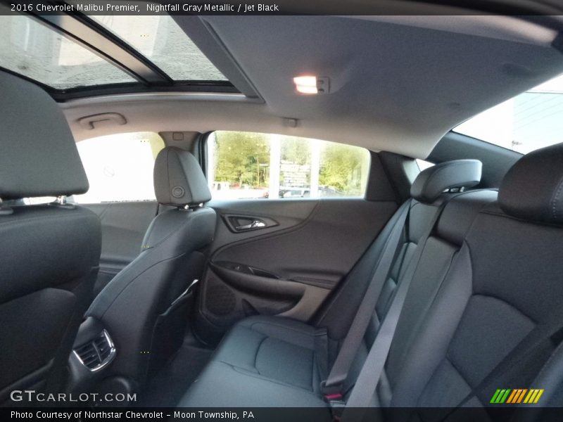 Nightfall Gray Metallic / Jet Black 2016 Chevrolet Malibu Premier