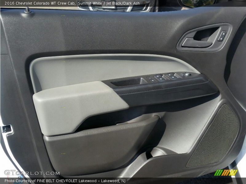 Summit White / Jet Black/Dark Ash 2016 Chevrolet Colorado WT Crew Cab