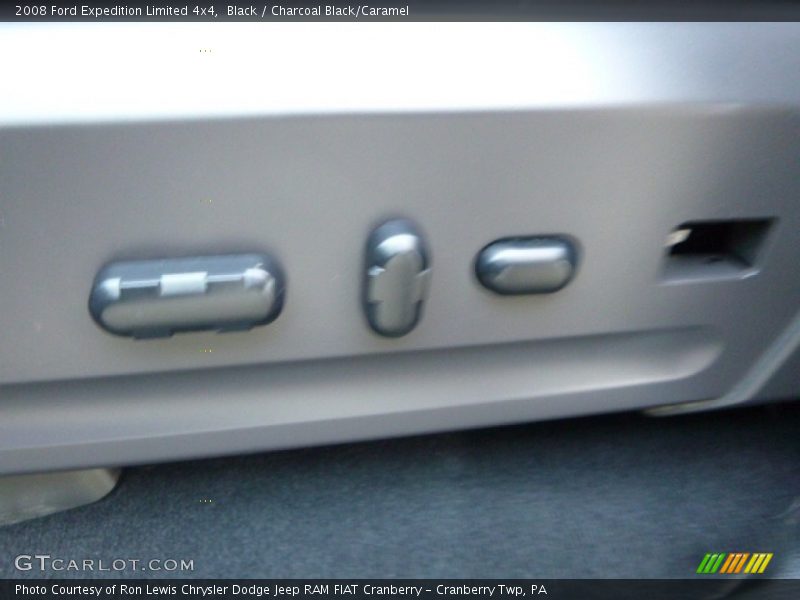 Black / Charcoal Black/Caramel 2008 Ford Expedition Limited 4x4