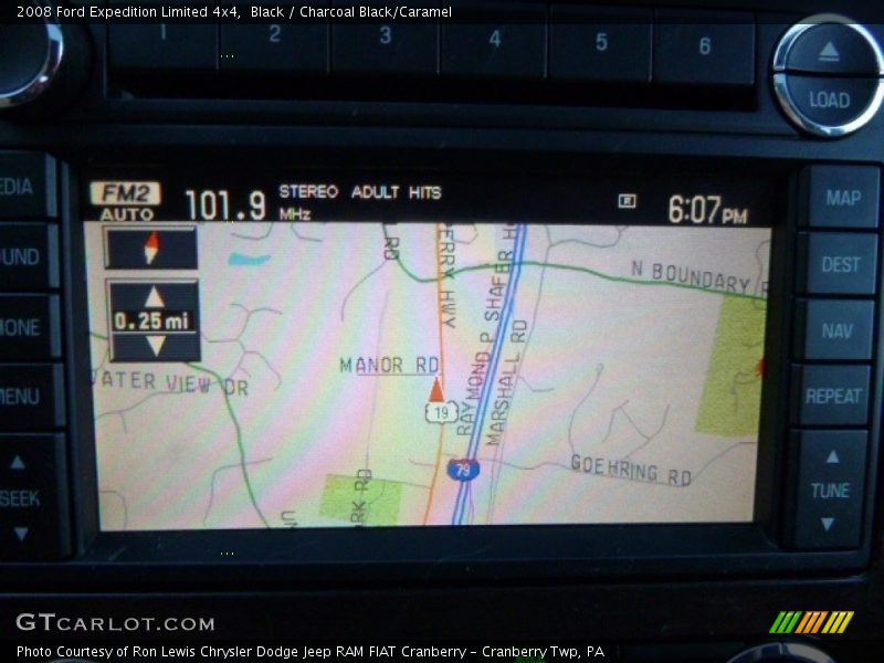 Black / Charcoal Black/Caramel 2008 Ford Expedition Limited 4x4