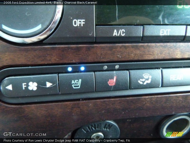 Black / Charcoal Black/Caramel 2008 Ford Expedition Limited 4x4