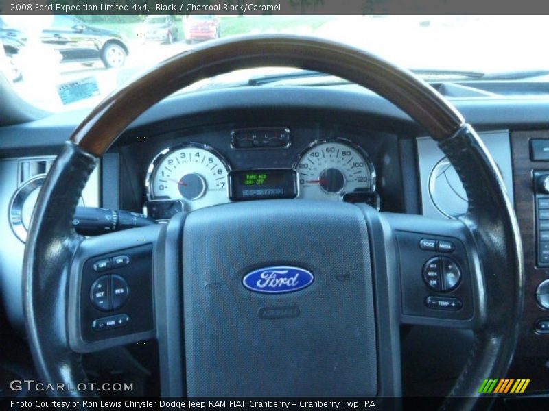 Black / Charcoal Black/Caramel 2008 Ford Expedition Limited 4x4