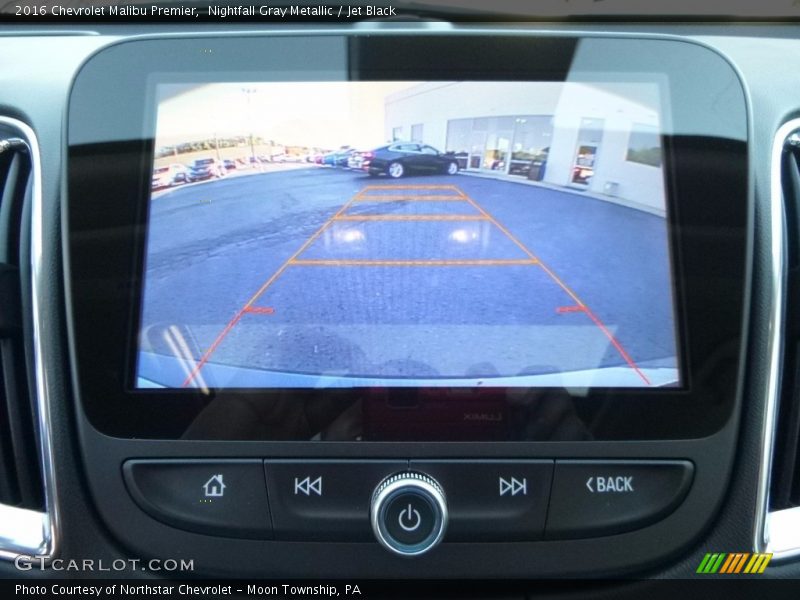 Nightfall Gray Metallic / Jet Black 2016 Chevrolet Malibu Premier