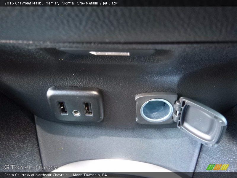 Nightfall Gray Metallic / Jet Black 2016 Chevrolet Malibu Premier