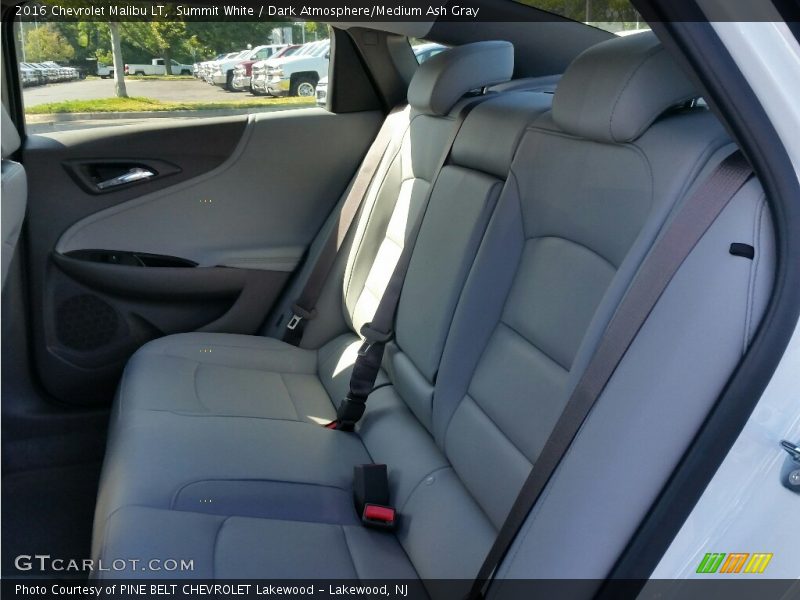 Summit White / Dark Atmosphere/Medium Ash Gray 2016 Chevrolet Malibu LT