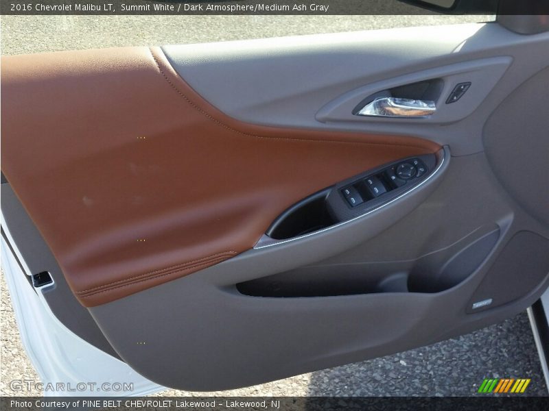 Summit White / Dark Atmosphere/Medium Ash Gray 2016 Chevrolet Malibu LT