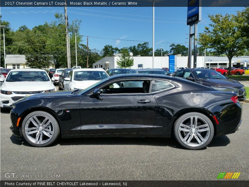Mosaic Black Metallic / Ceramic White 2017 Chevrolet Camaro LT Coupe
