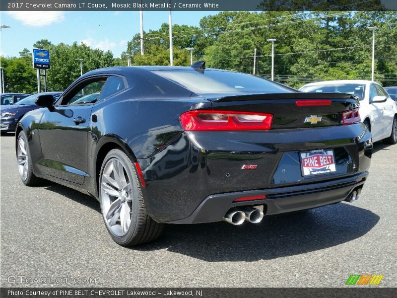 Mosaic Black Metallic / Ceramic White 2017 Chevrolet Camaro LT Coupe