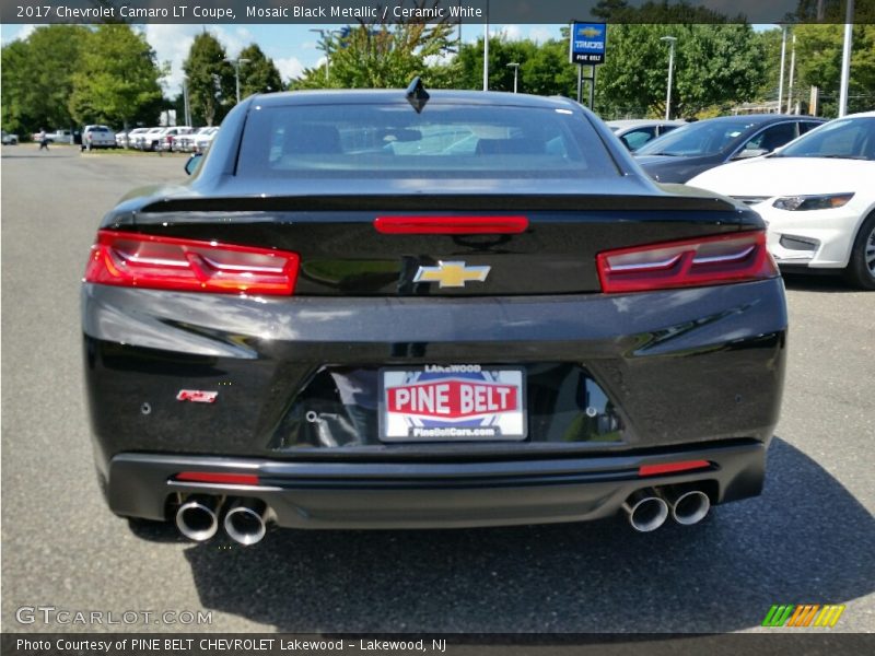 Mosaic Black Metallic / Ceramic White 2017 Chevrolet Camaro LT Coupe