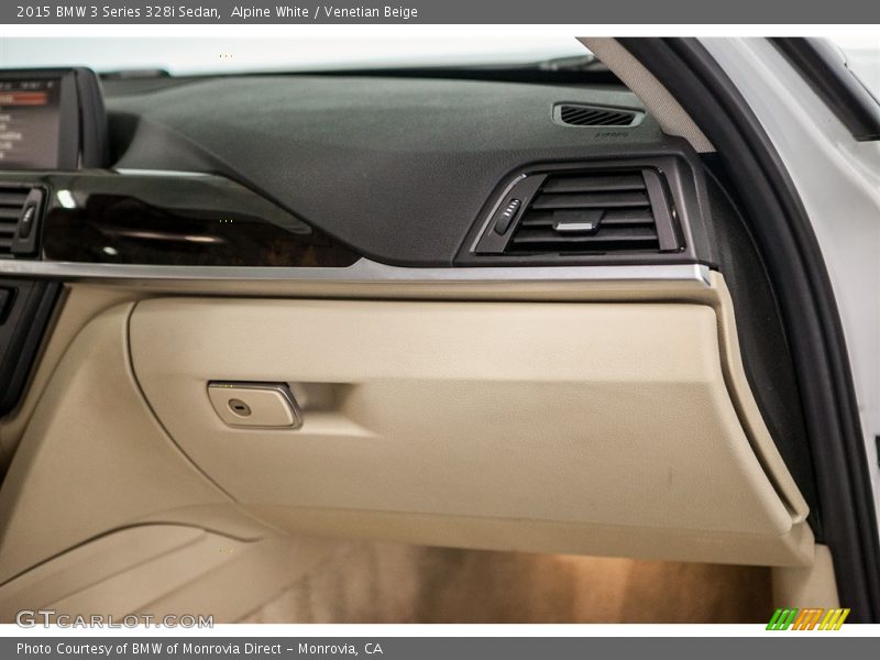 Alpine White / Venetian Beige 2015 BMW 3 Series 328i Sedan