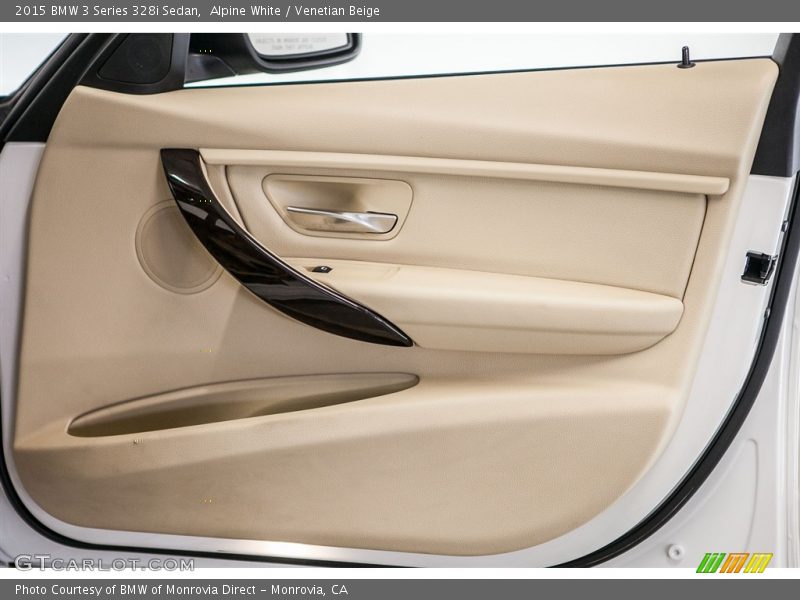 Alpine White / Venetian Beige 2015 BMW 3 Series 328i Sedan
