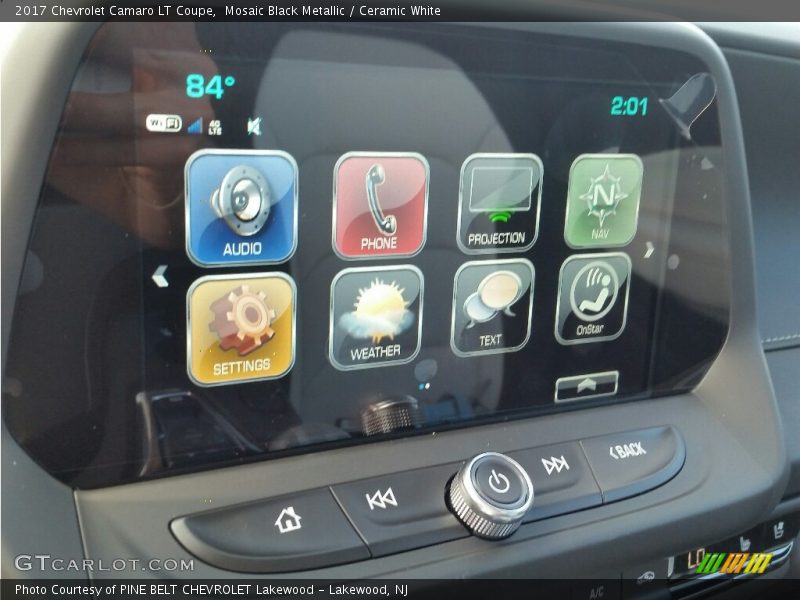Mosaic Black Metallic / Ceramic White 2017 Chevrolet Camaro LT Coupe