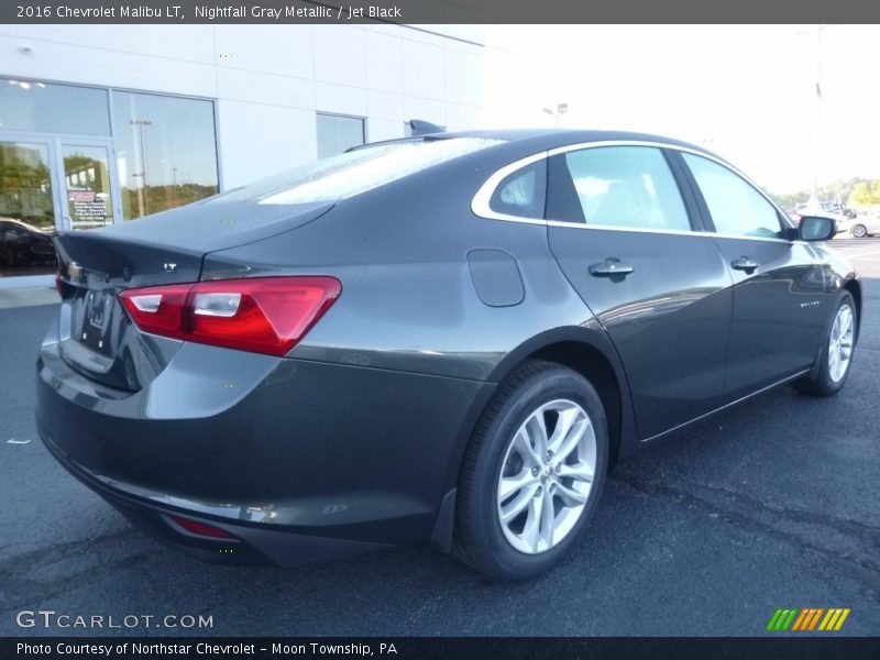 Nightfall Gray Metallic / Jet Black 2016 Chevrolet Malibu LT