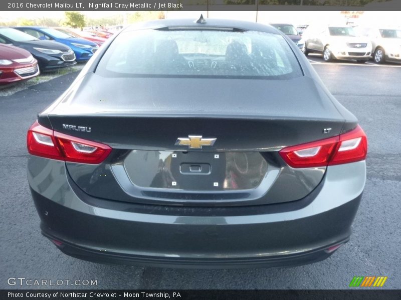 Nightfall Gray Metallic / Jet Black 2016 Chevrolet Malibu LT