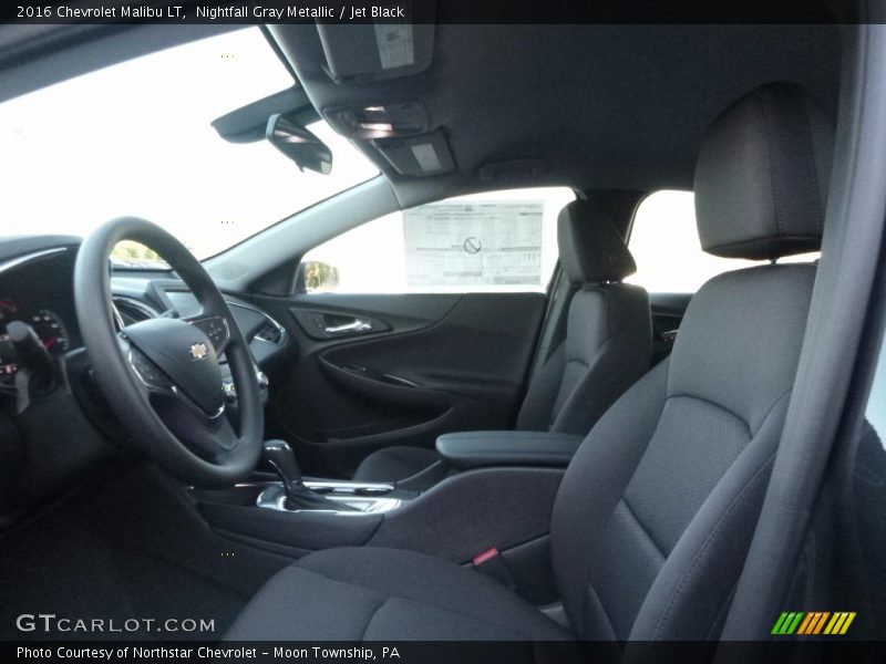 Nightfall Gray Metallic / Jet Black 2016 Chevrolet Malibu LT