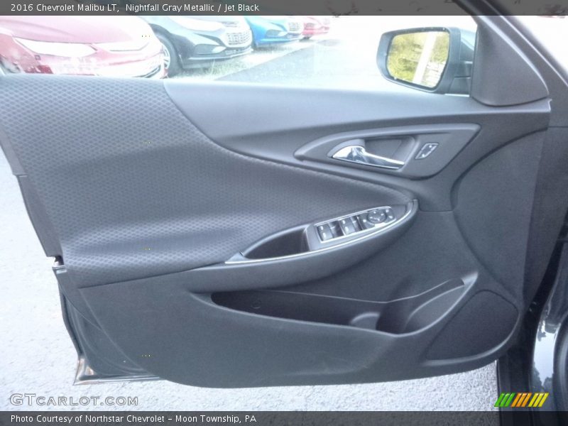 Nightfall Gray Metallic / Jet Black 2016 Chevrolet Malibu LT