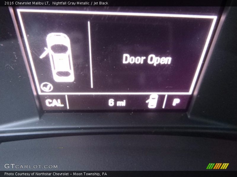 Nightfall Gray Metallic / Jet Black 2016 Chevrolet Malibu LT