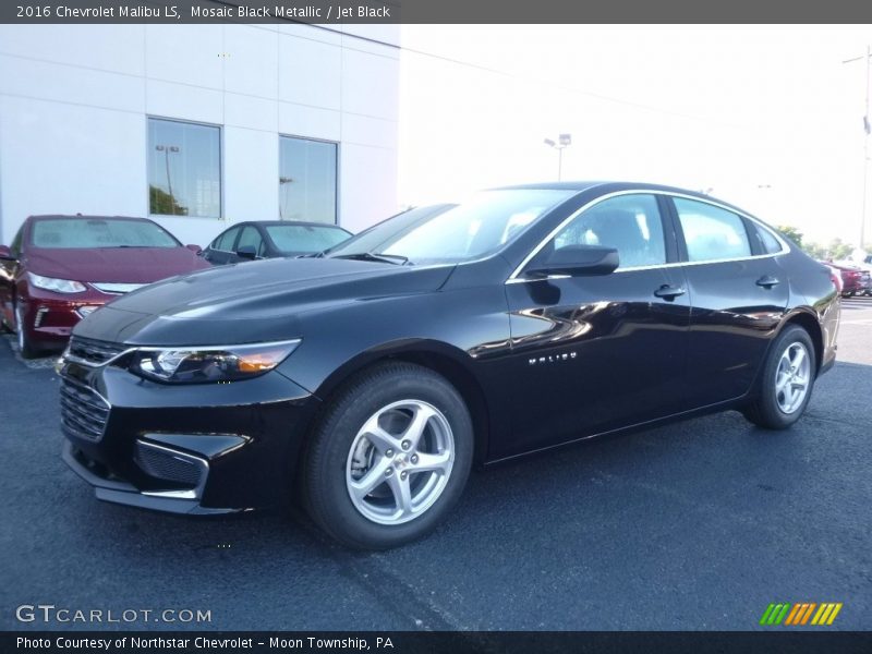 Mosaic Black Metallic / Jet Black 2016 Chevrolet Malibu LS