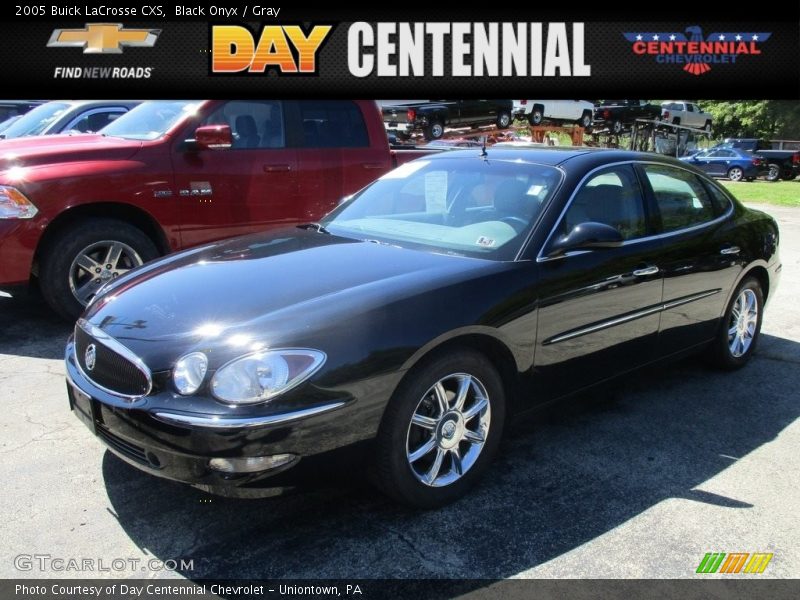 Black Onyx / Gray 2005 Buick LaCrosse CXS