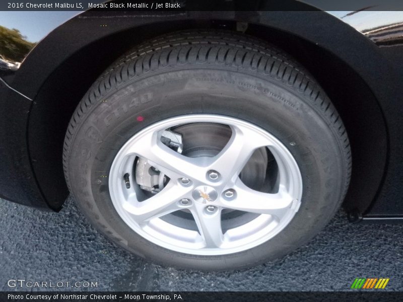 Mosaic Black Metallic / Jet Black 2016 Chevrolet Malibu LS