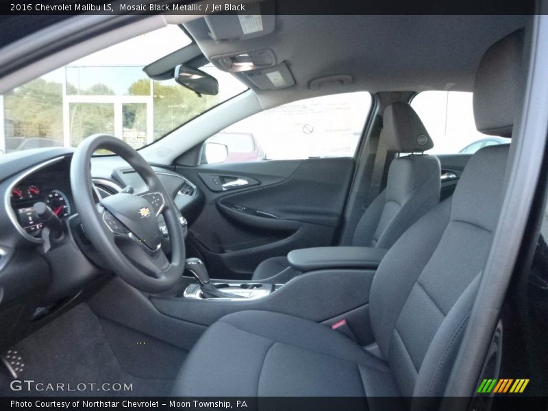 Mosaic Black Metallic / Jet Black 2016 Chevrolet Malibu LS